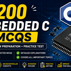 Top 200 Embedded C MCQs